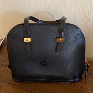 Dooney & Bourke All-Weather Leather Satchel Black
